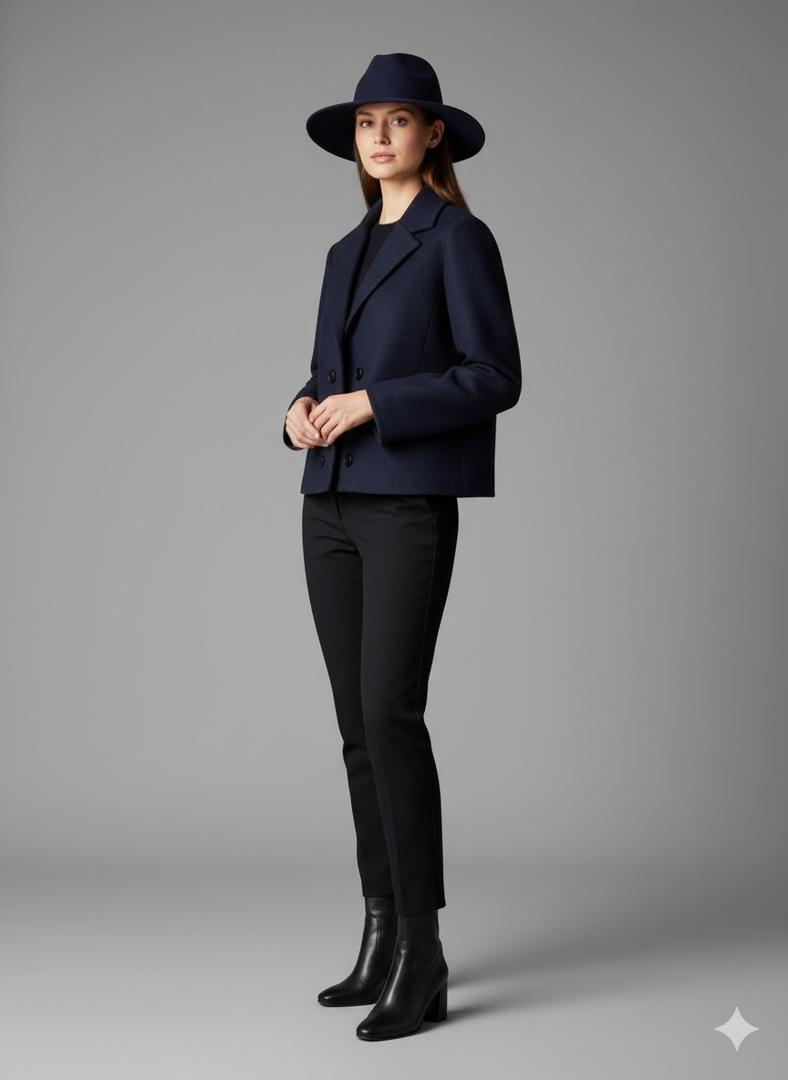 پالتو کتی فوتر 6 دکمه